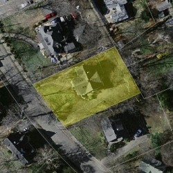 211 Bellevue St, Newton MA 02458-1812 aerial view