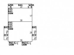 38 Clarendon St, Newton MA 02460-2021 floor plan