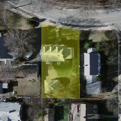 110 Mill St, Newton MA 02459-1127 aerial view