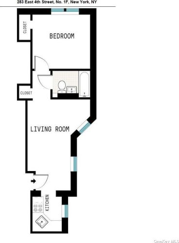 283 4th St, New York NY  10009-7533 exterior