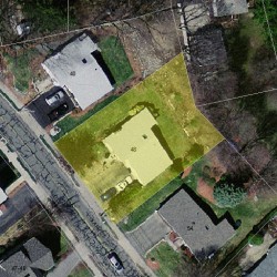 48 Clark St, Newton MA 02459-2427 aerial view