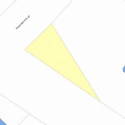 1948 Washington St, Newton MA 02466-3009 plot plan