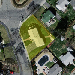 50 Fordham Rd, Newton MA 02465-1209 aerial view