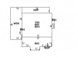 185 Collins Rd, Newton MA 02468-2237 floor plan