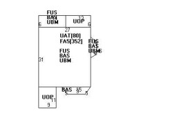 366 Waltham St, Newton MA 02465-1732 floor plan