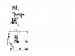 223 Church St, Newton MA 02458-1905 floor plan