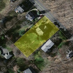 141 Cypress St, Newton MA 02459-2225 aerial view