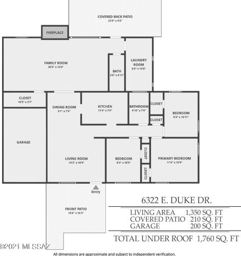 6322 Duke Dr, Tucson, AZ 85710-8727