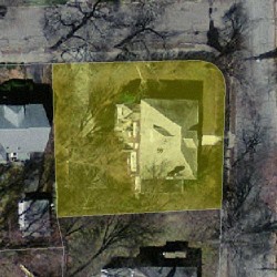 55 Cedar St, Newton MA 02459-1144 aerial view