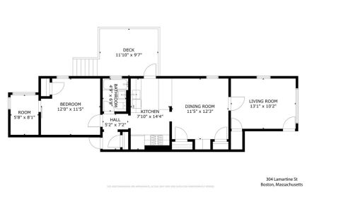 304 Lamartine St, Boston MA exterior