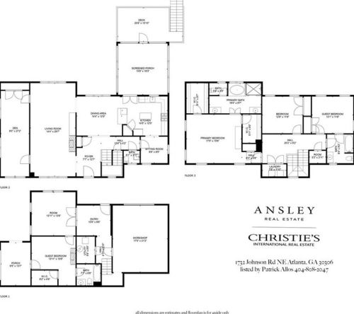 1732 Johnson Rd, Atlanta GA  30306-3147 exterior