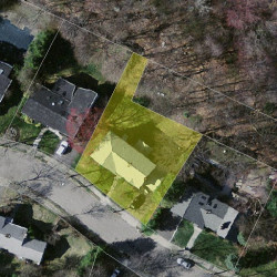 31 Fox Hill Rd, Newton MA  02459-3026 aerial view