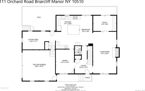 111 Orchard Rd, Briarcliff NY 10510-1020 exterior