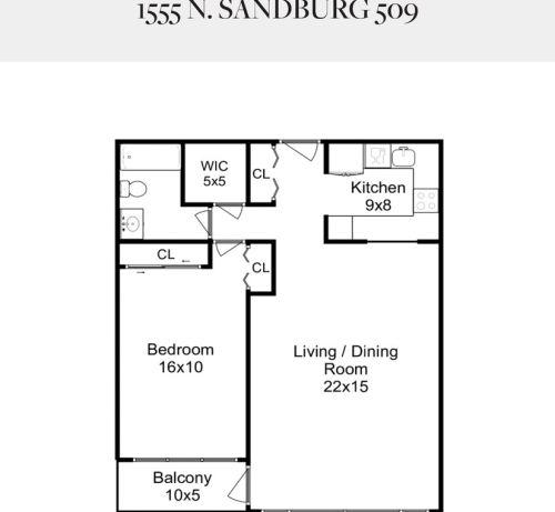 1555 Sandburg Ter, Chicago IL  60610-1350 exterior