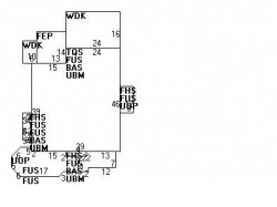 105 Eldredge St, Newton MA  02458-2005 floor plan