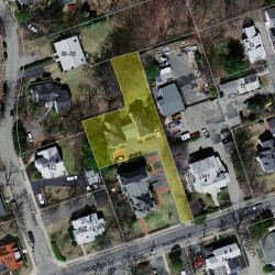 147 Webster St, Newton MA  02465-1822 aerial view