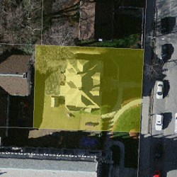 1091 Centre St, Newton MA  02459-1536 aerial view