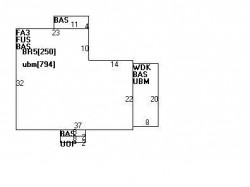 50 Victoria Cir, Newton MA 02459-1017 floor plan