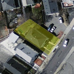19 Elliot St, Newton MA 02461-1604 aerial view