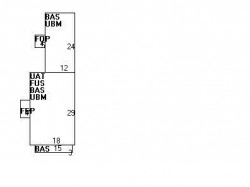 981 Chestnut St, Newton MA  02464-1101 floor plan