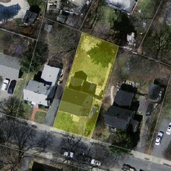 248 Adams Ave, Newton MA 02465-1504 aerial view