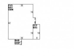 163 Tremont St, Newton MA  02458-2132 floor plan