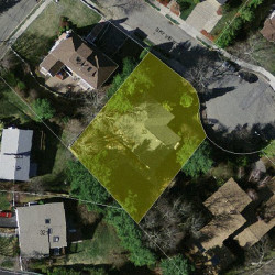33 Sky View Cir, Newton MA  02459-3157 aerial view