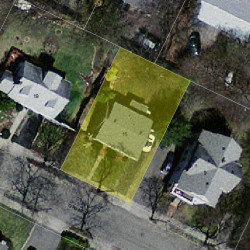15 Grant St, Newton MA 02465-1508 aerial view