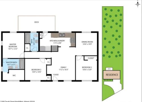 2109 Claude St, Atlanta, GA 30318-1834