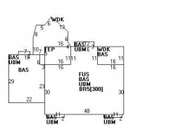 115 Mandalay Rd, Newton MA 02459-1318 floor plan