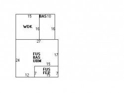 294 Cherry St, Newton MA 02465-1605 floor plan