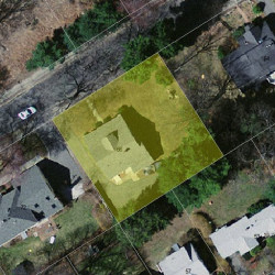 66 Goddard St, Newton MA 02461-1918 aerial view