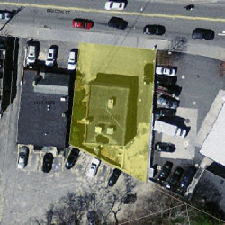 1102 Beacon St, Newton MA 02461-1102 aerial view