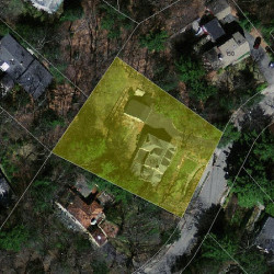 138 Collins Rd, Newton MA 02468-2234 aerial view