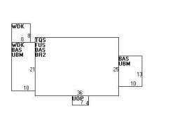 415 Highland St, Newton MA 02465-2707 floor plan