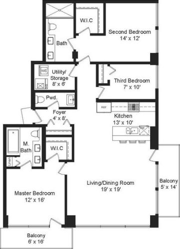 1040 Adams St, Chicago IL  60607-2912 exterior