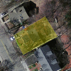 384 Linwood Ave, Newton MA 02460-1343 aerial view