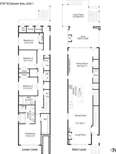 3747 Damen Ave, Chicago IL  60609-1117 exterior