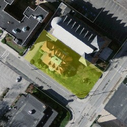 1321 Centre St, Newton MA 02459-2466 aerial view