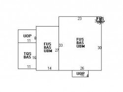 963 Centre St, Newton MA  02459-1267 floor plan
