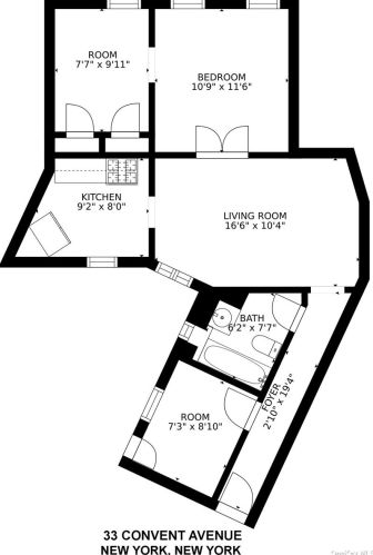 33 Convent Ave, New York NY  10027-2612 exterior