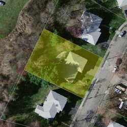 57 Levbert Rd, Newton MA  02459-3008 aerial view