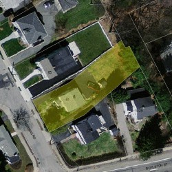 61 Dickerman Rd, Newton MA 02461-1321 aerial view