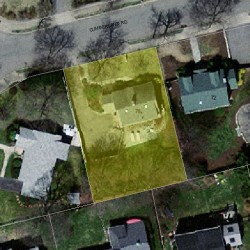 78 Cumberland Rd, Newton MA 02465-1840 aerial view