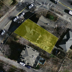 50 Waverley Ave, Newton MA 02458-2135 aerial view