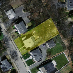 75 Dickerman Rd, Newton MA  02461-1321 aerial view