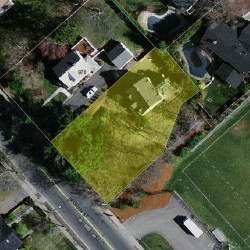 974 Dedham St, Newton MA 02459-3451 aerial view