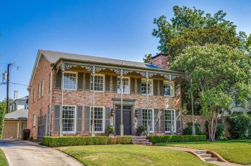 4430 Belclaire Ave, Dallas TX  75205-3037 exterior