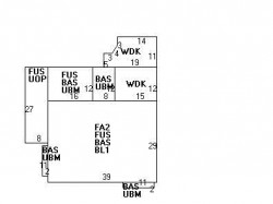37 Westbourne Rd, Newton MA 02459-1617 floor plan