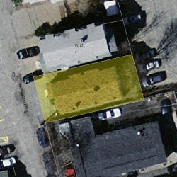 8 Washington Ter, Newton MA 02460-1541 aerial view